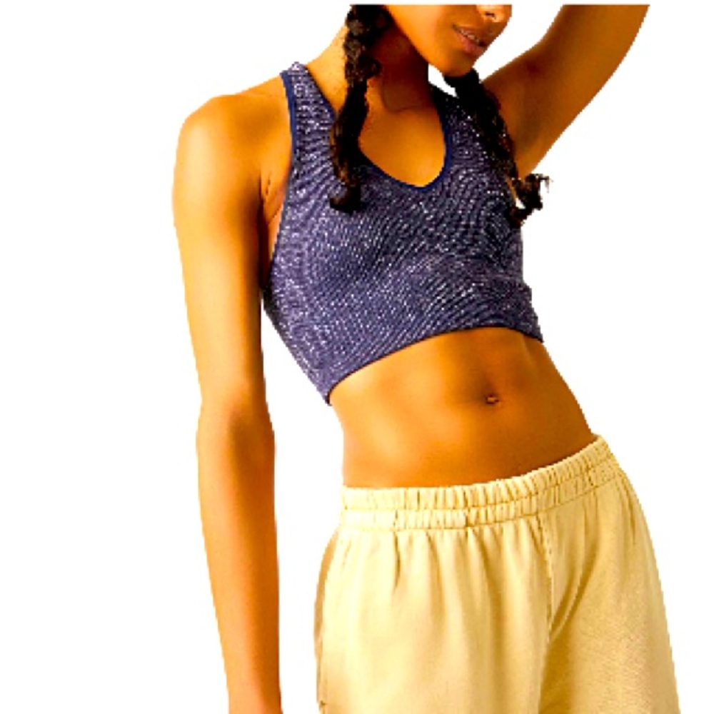 Free Throw Crop Tank Top